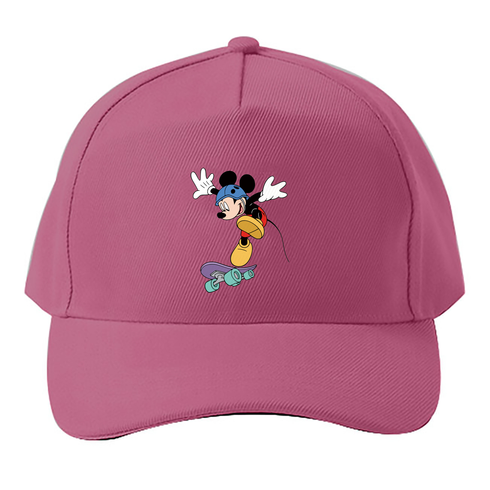 （画像用） ミッキーマウス Mickey Mouse ベースボールキャップ 綿100％ 男女兼用 帽子 スポーツ